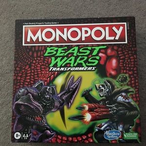 Monopoly: Transformers Beast Wars Edition Board Game SEALED!!